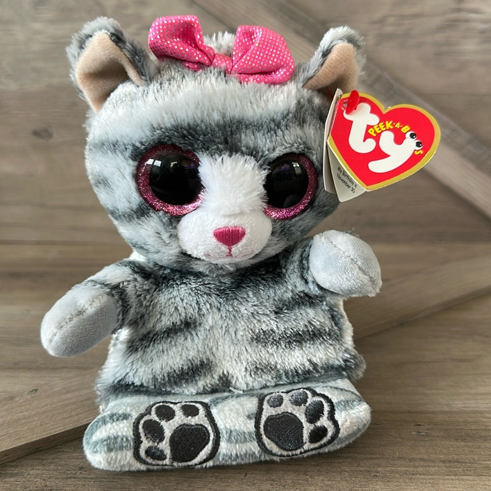 TY Peak-A-Boos Molly Cat Phone Holder